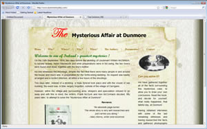 Dunmore Mystery (Book) 